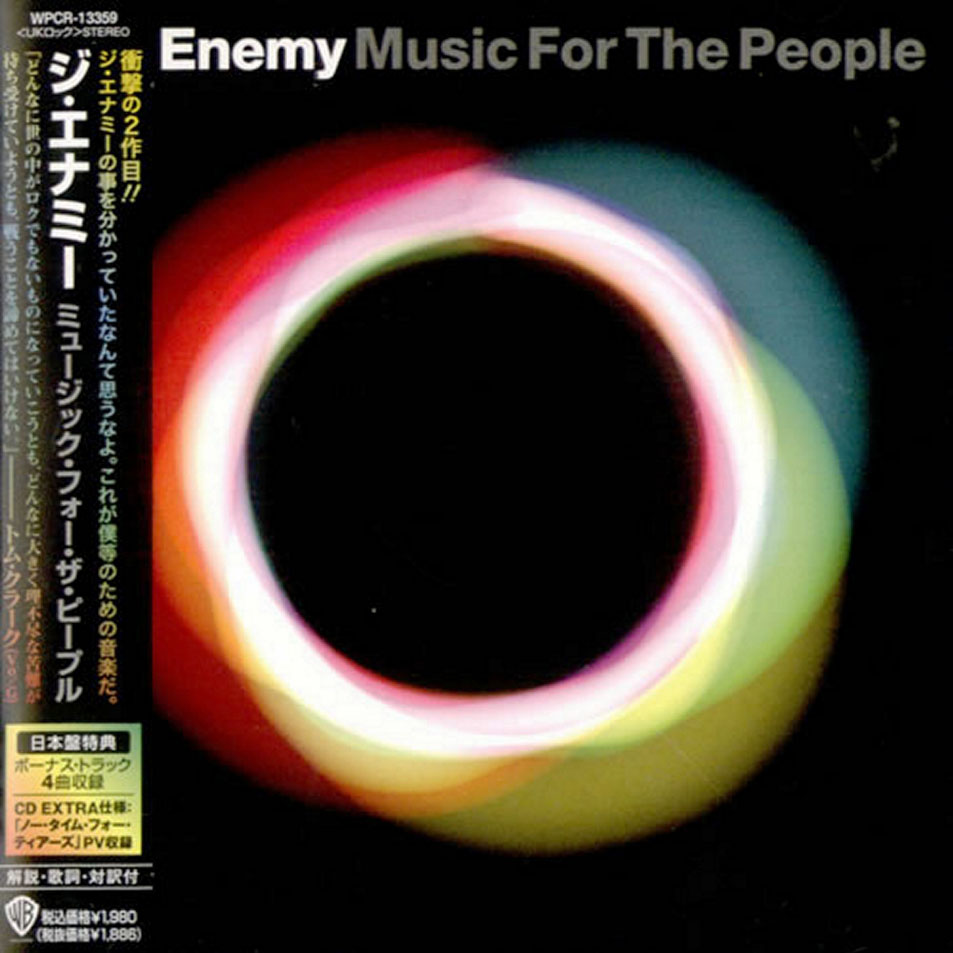 Cartula Frontal de The Enemy - Music For The People (Japan Edition)