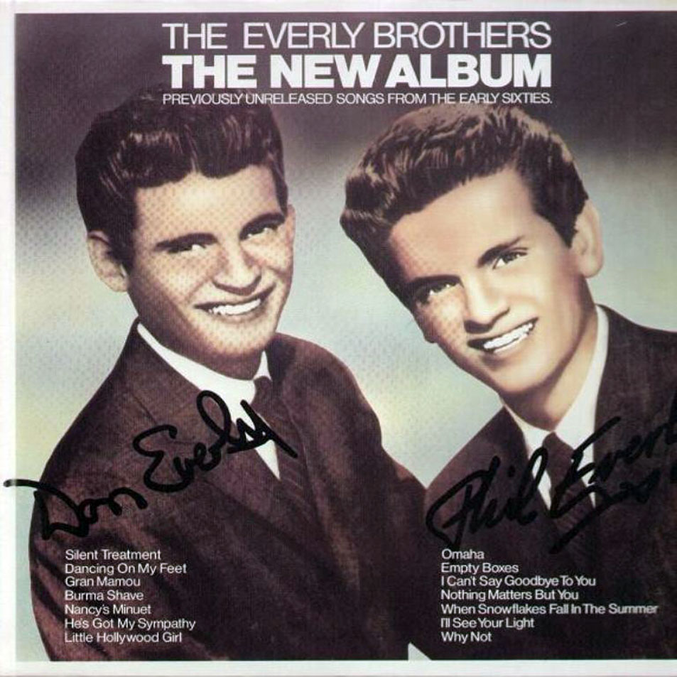 Cartula Frontal de The Everly Brothers - The New Album