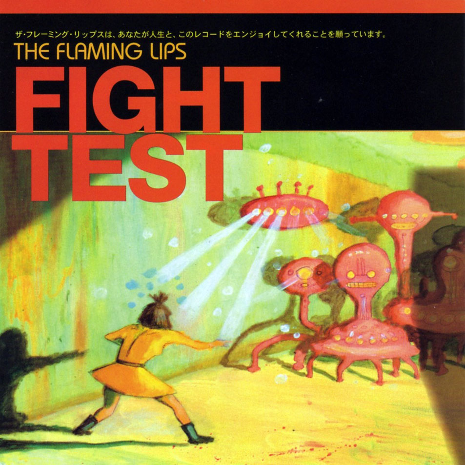 Cartula Frontal de The Flaming Lips - Fight Test