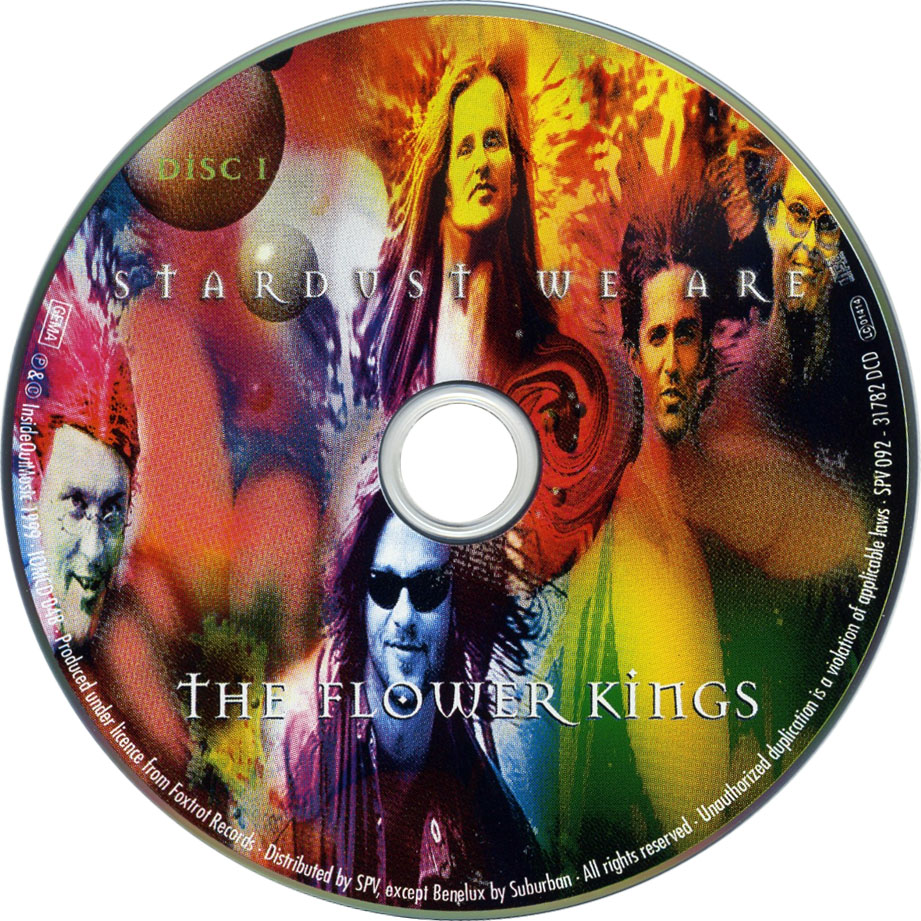 Cartula Cd2 de The Flower Kings - Stardust We Are