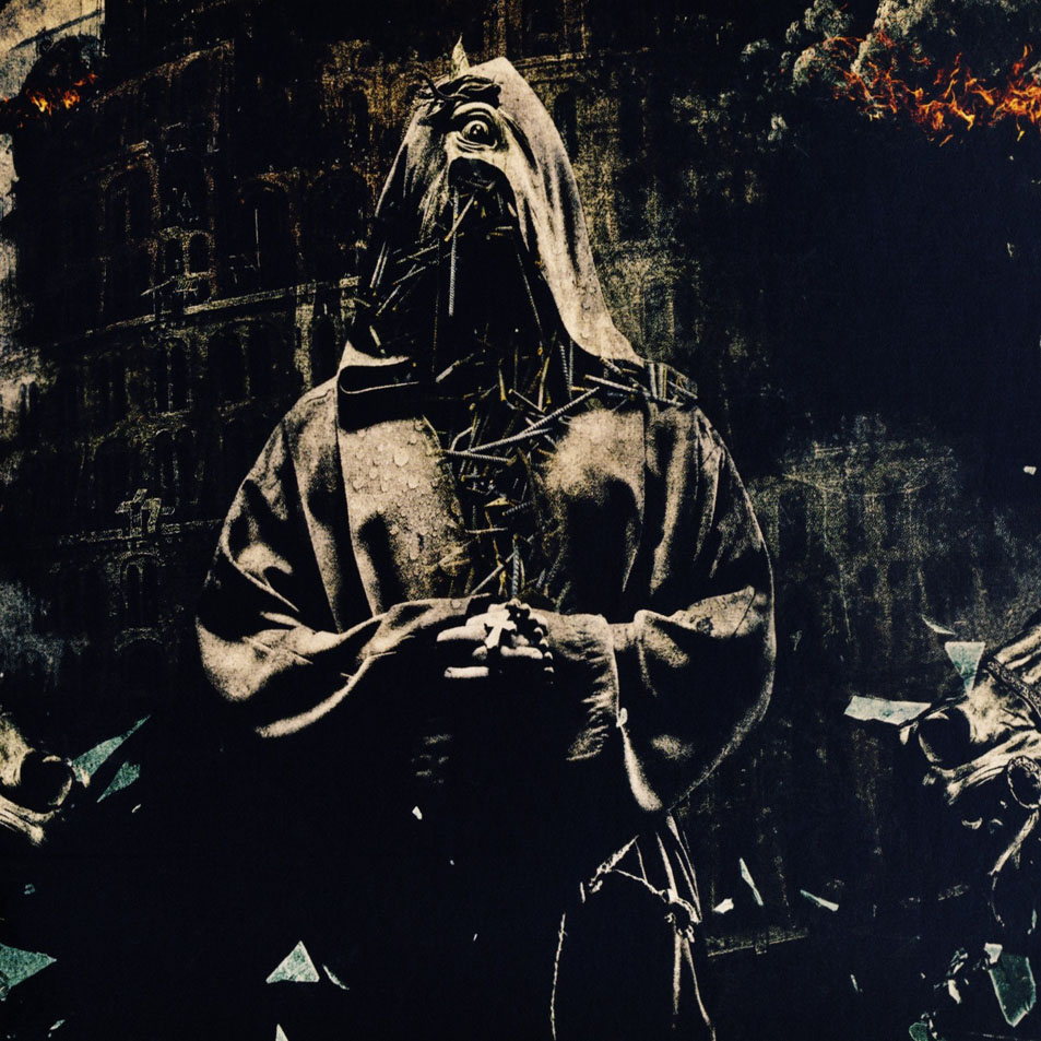 Cartula Interior Frontal de The Foreshadowing - Seven Heads Ten Horns