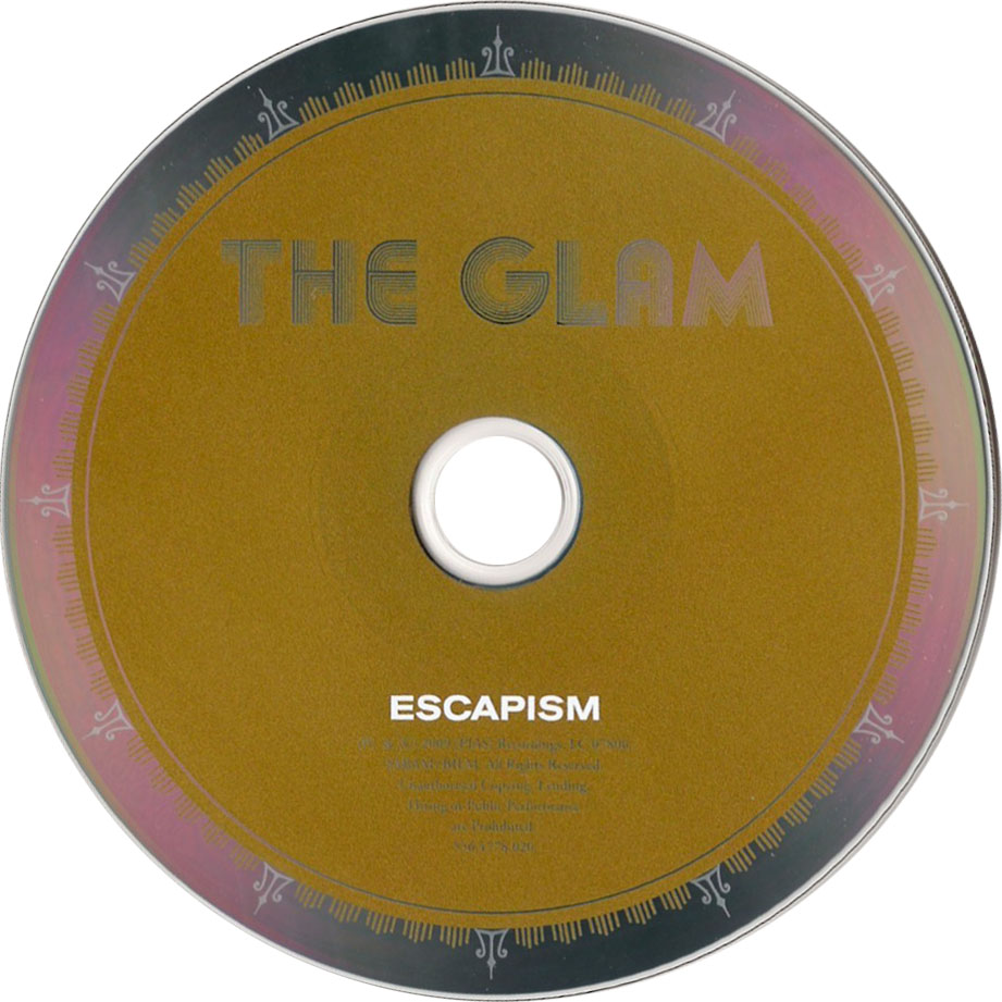 Cartula Cd de The Glam - Escapism