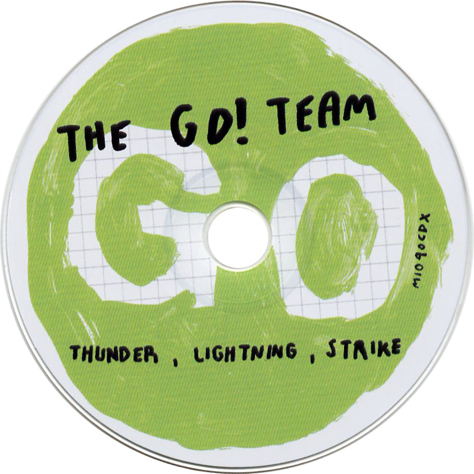 Cartula Cd de The Go! Team - Thunder, Lightning, Strike