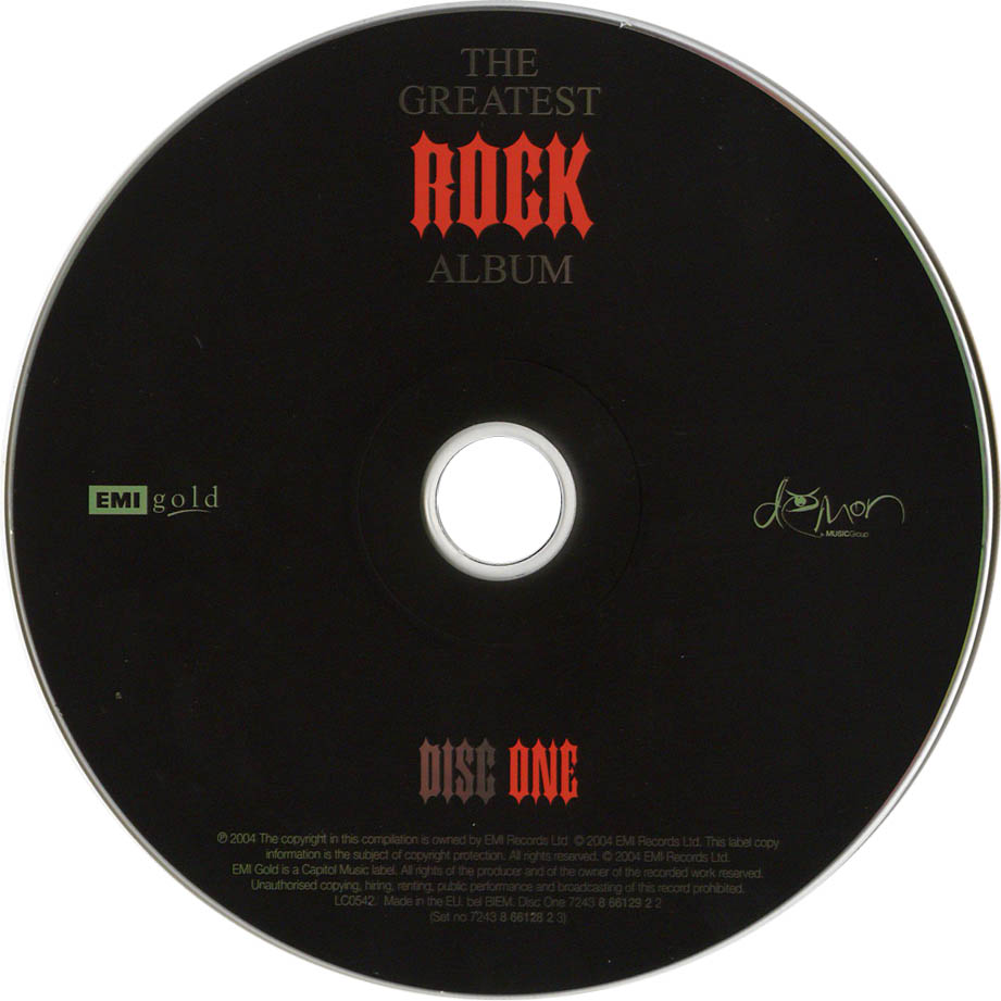 Cartula Cd1 de The Greatest Rock Album