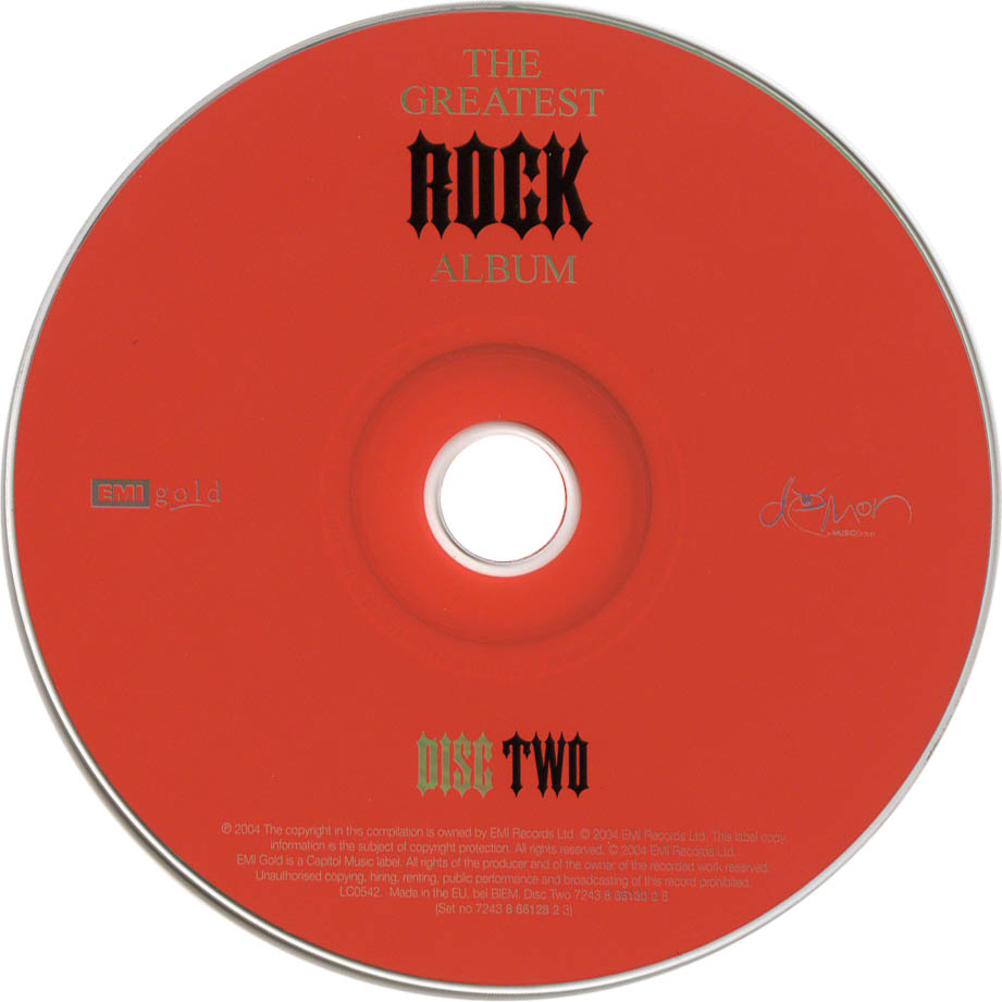 Cartula Cd2 de The Greatest Rock Album