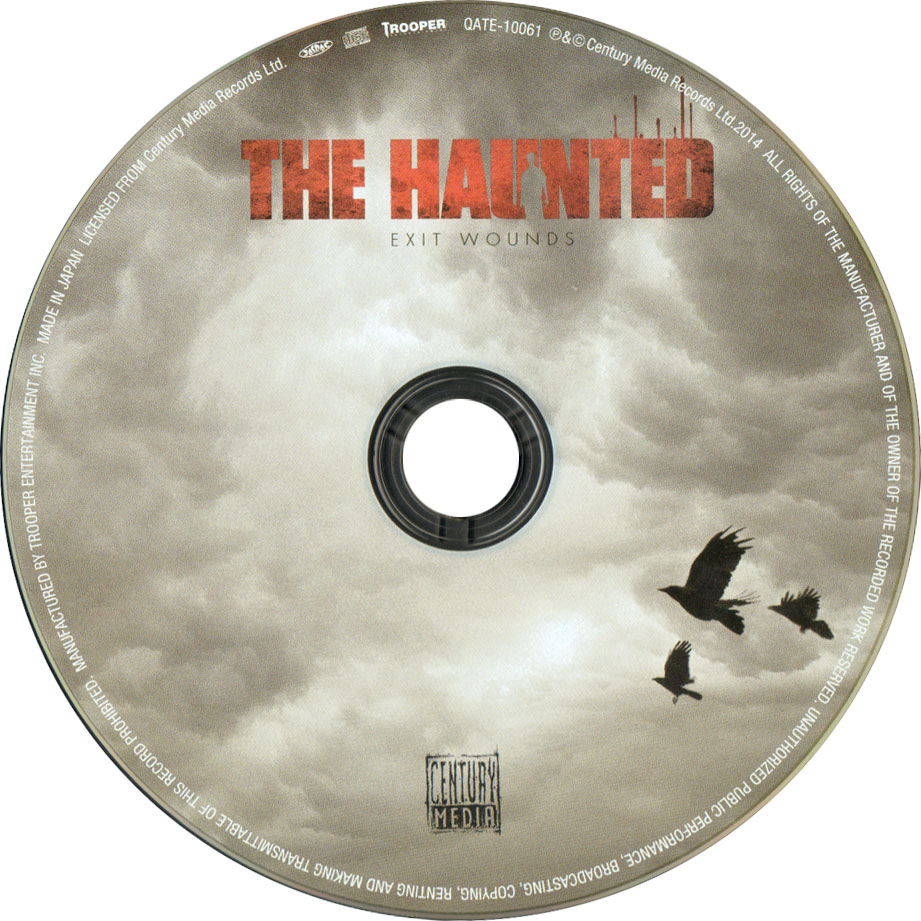 Cartula Cd de The Haunted - Exit Wounds (Japan Edition)