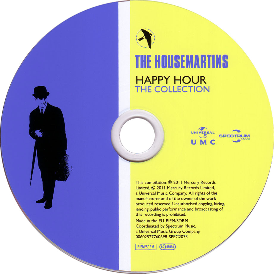 Cartula Cd de The Housemartins - Happy Hour (The Collection)