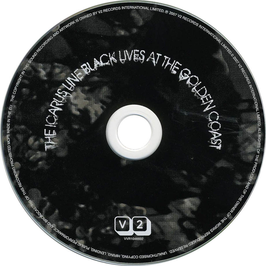 Cartula Cd de The Icarus Line - Black Lives At The Golden Coast