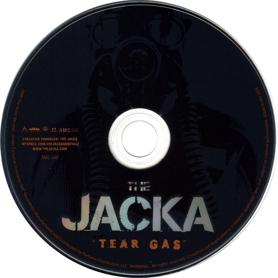 Cartula Cd de The Jacka - Tear Gas