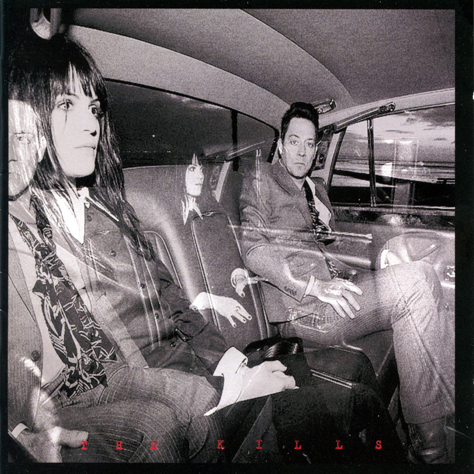 Cartula Interior Frontal de The Kills - Blood Pressures