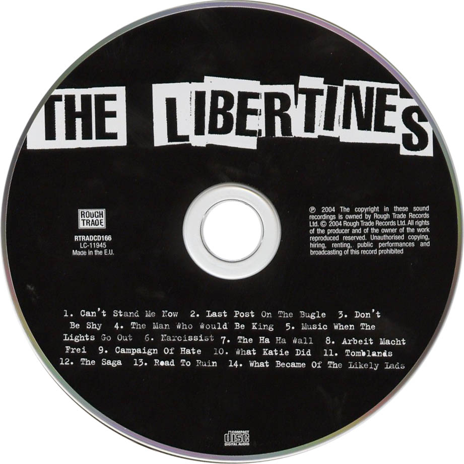 Cartula Cd de The Libertines - The Libertines