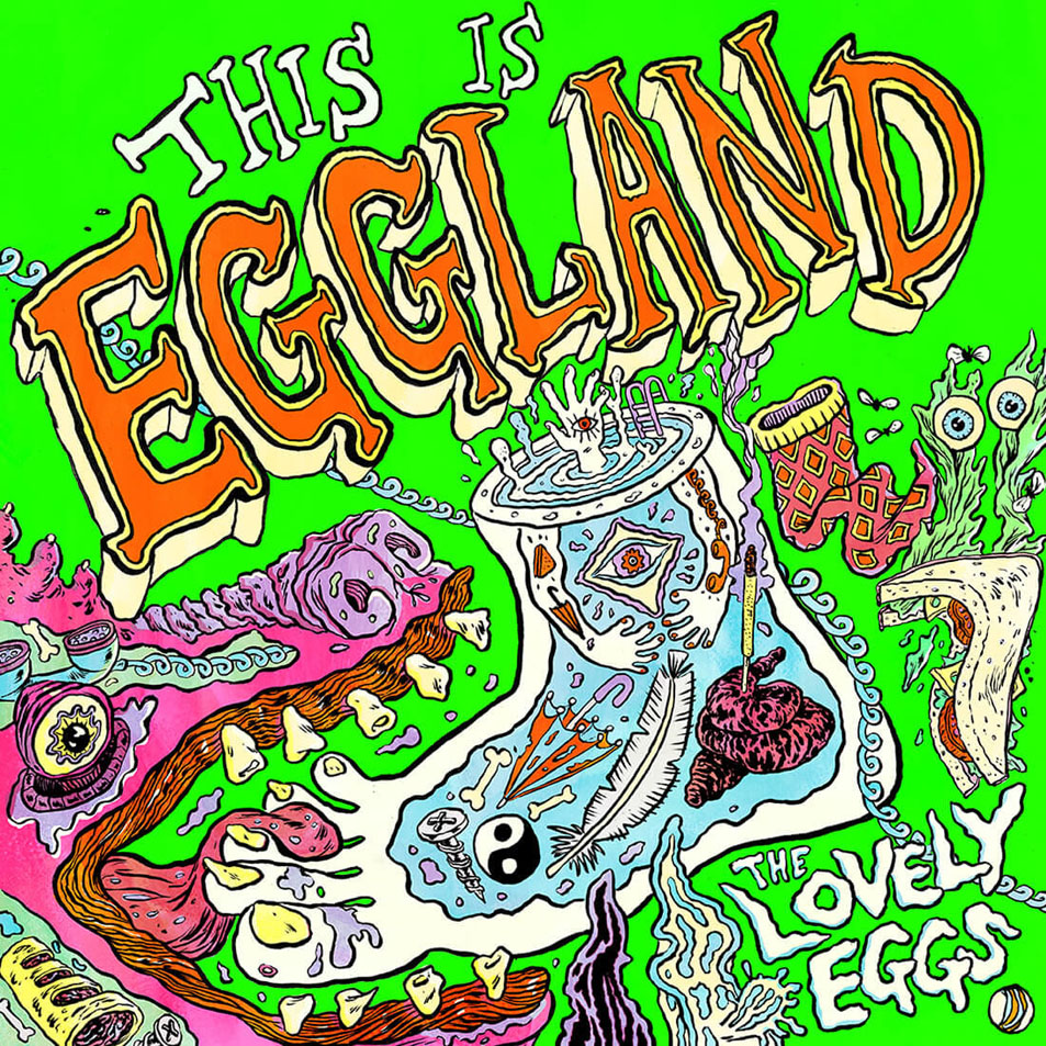 Cartula Frontal de The Lovely Eggs - This Is Eggland