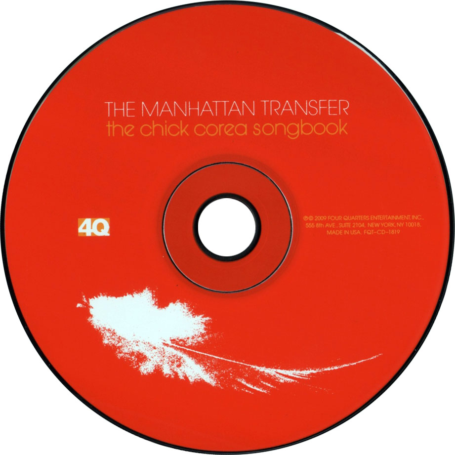 Cartula Cd de The Manhattan Transfer - The Chick Corea Songbook