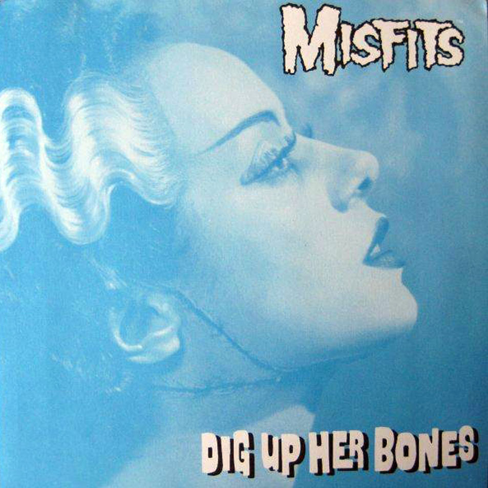 Cartula Frontal de The Misfits - Dig Up Her Bones (Cd Single)