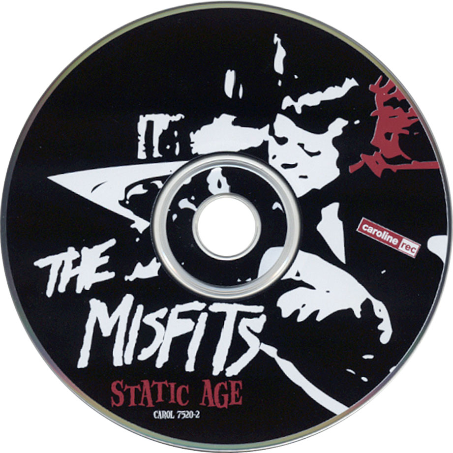 Cartula Cd de The Misfits - Static Age