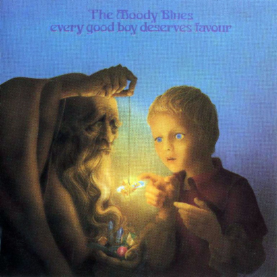 Cartula Frontal de The Moody Blues - Every Good Boy Deserves Favour (1971)