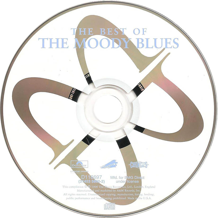 Cartula Cd de The Moody Blues - The Best Of The Moody Blues