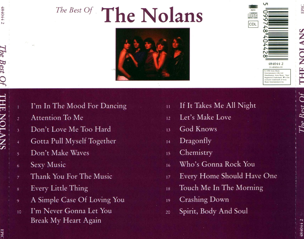 Cartula Trasera de The Nolans - The Best Of The Nolans