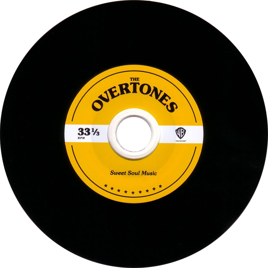 Cartula Cd de The Overtones - Sweet Soul Music