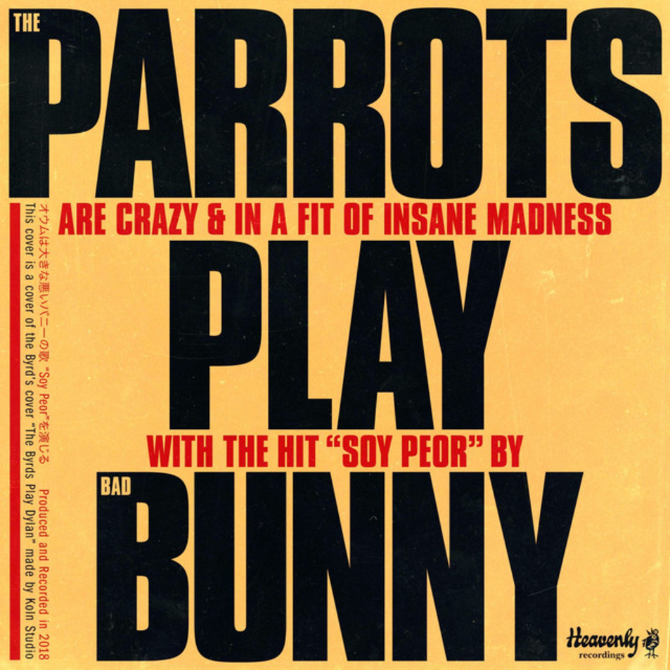 Cartula Frontal de The Parrots - Soy Peor (Cd Single)