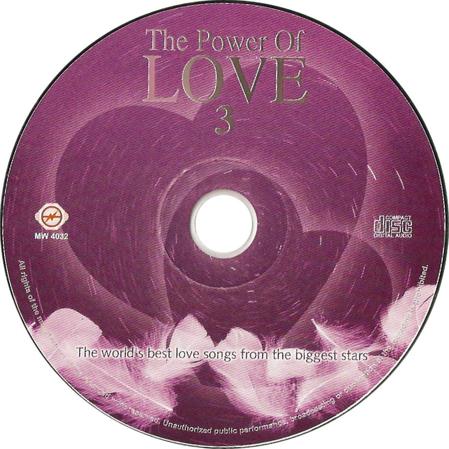 Cartula Cd de The Power Of Love 3