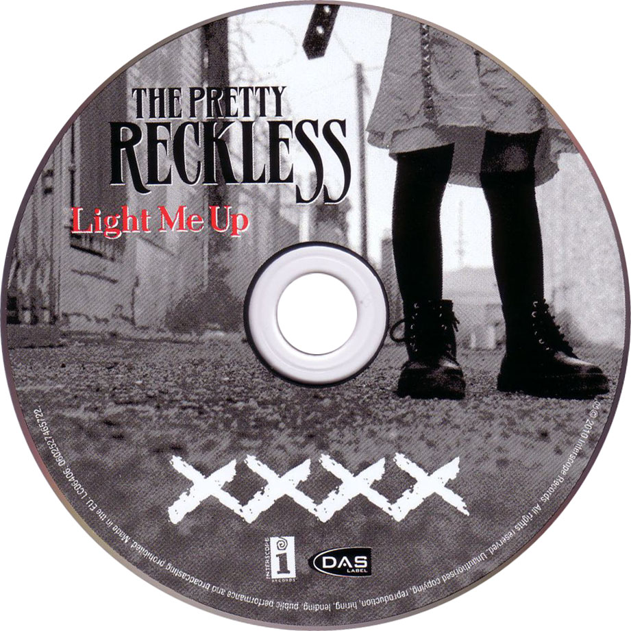Cartula Cd de The Pretty Reckless - Light Me Up