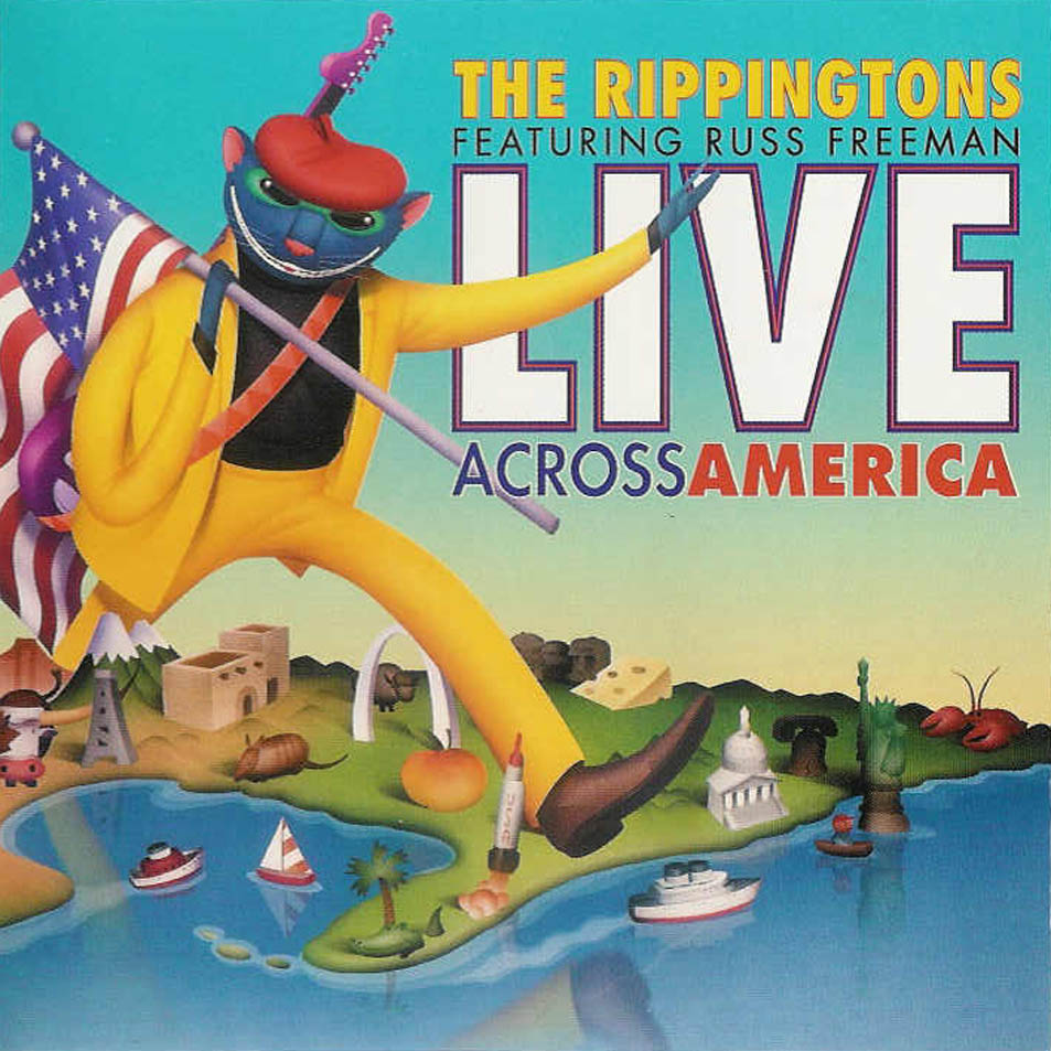 Cartula Frontal de The Rippingtons - Live Across America