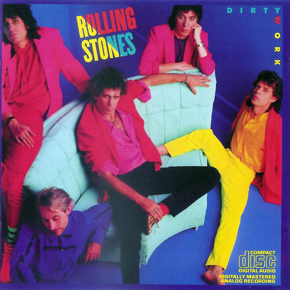 Cartula Frontal de The Rolling Stones - Dirty Work