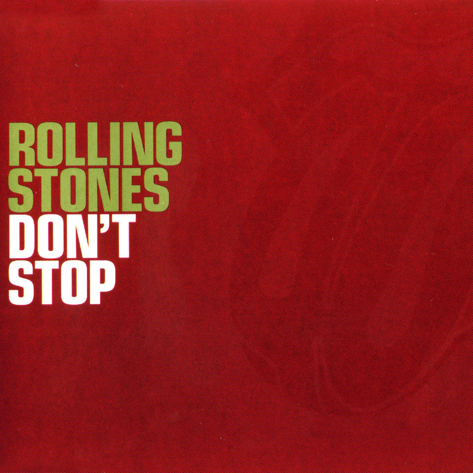 Cartula Frontal de The Rolling Stones - Don't Stop (Cd Single)