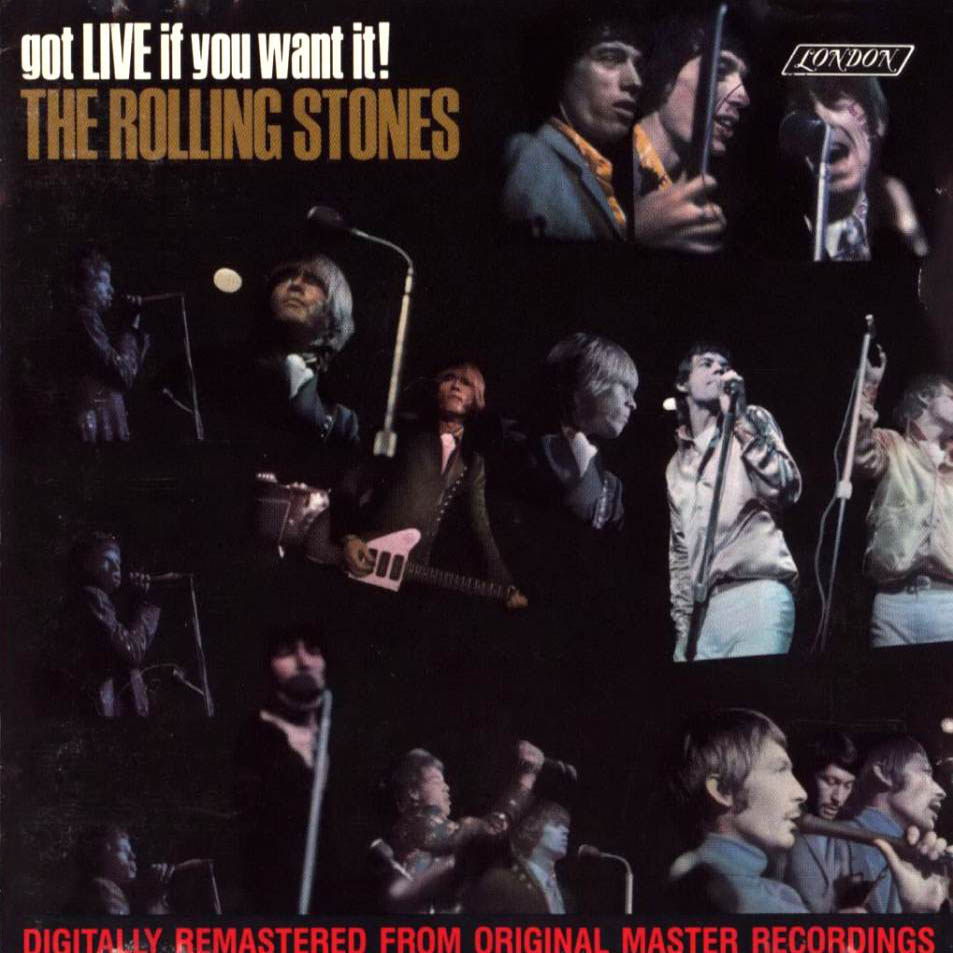 Cartula Frontal de The Rolling Stones - Got Live If You Want It