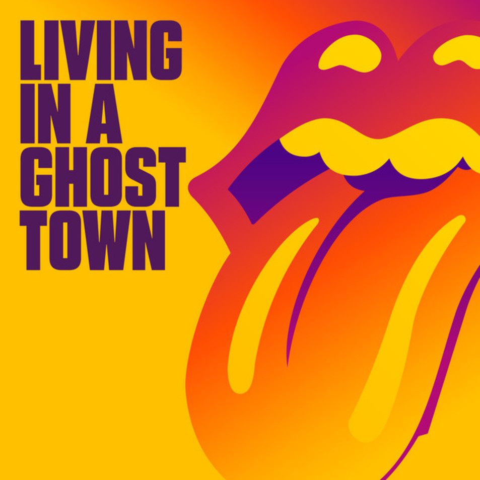 Cartula Frontal de The Rolling Stones - Living In A Ghost Town (Cd Single)