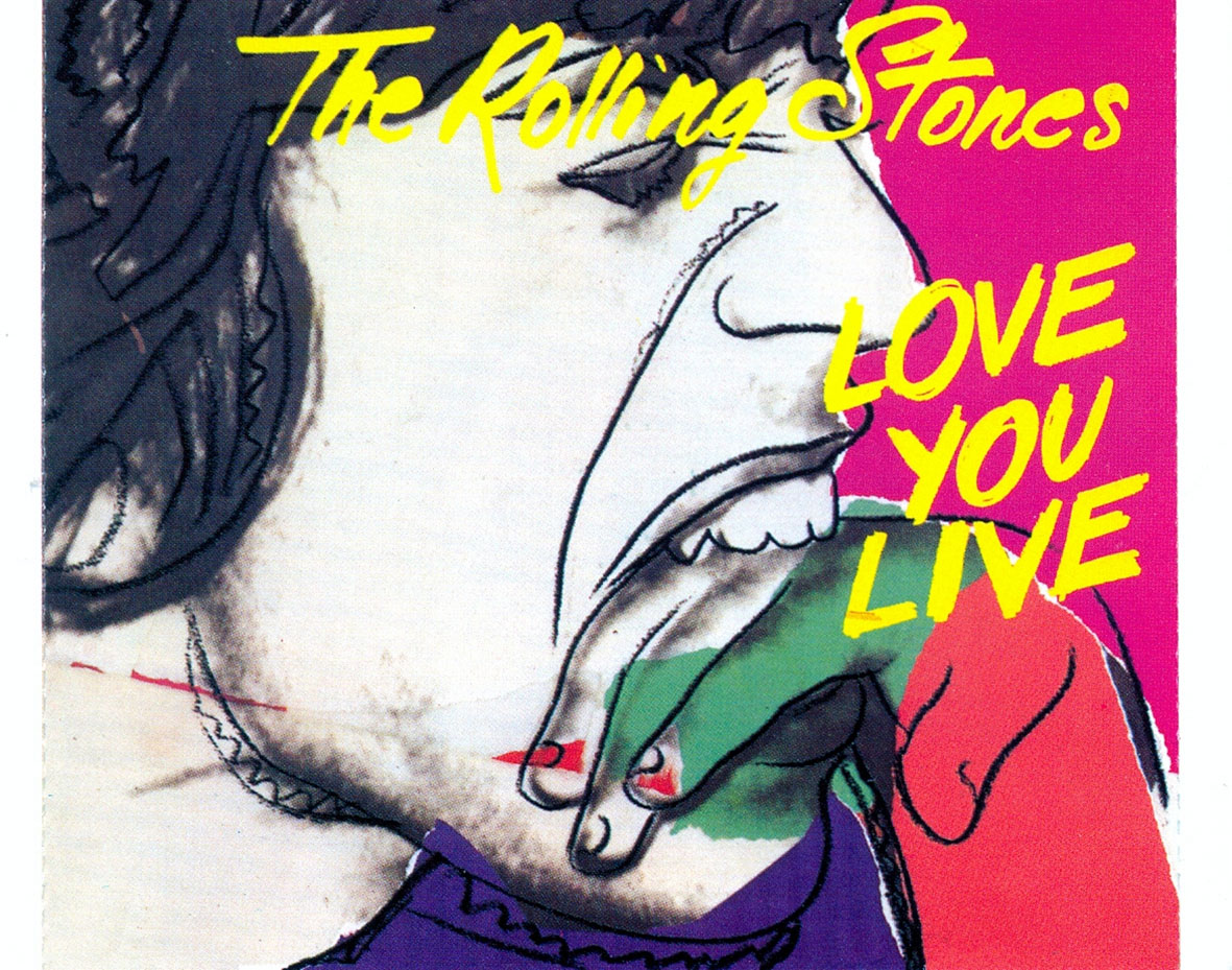 Cartula Interior Trasera de The Rolling Stones - Love You Live