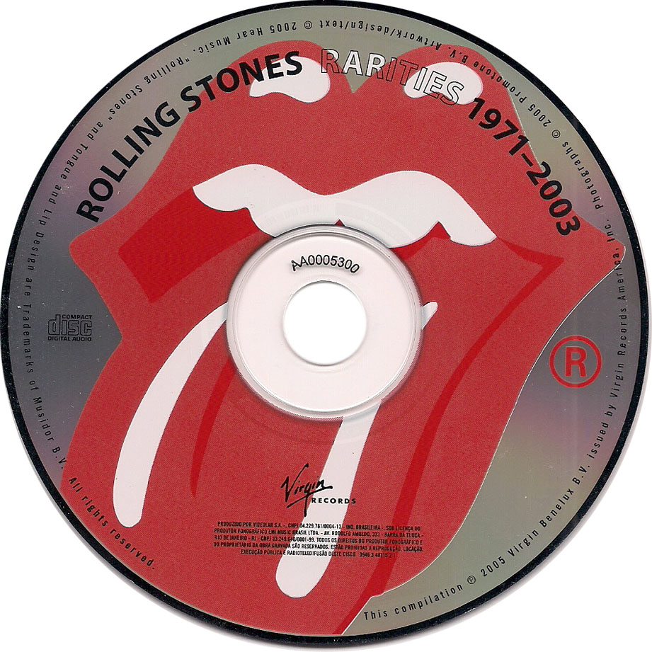 Cartula Cd de The Rolling Stones - Rarities 1971-2003
