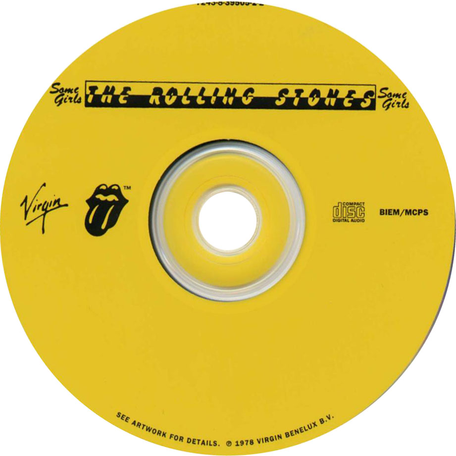 Cartula Cd de The Rolling Stones - Some Girls
