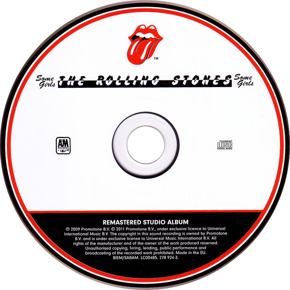 Cartula Cd1 de The Rolling Stones - Some Girls (Deluxe Edition)