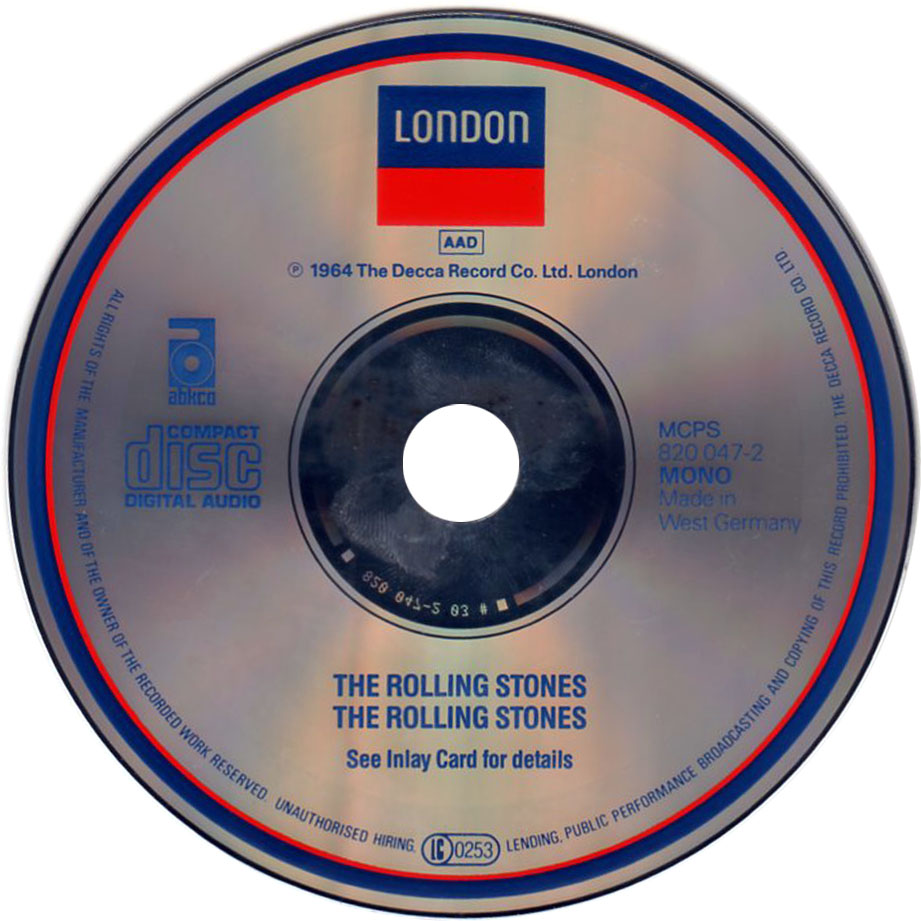 Cartula Cd de The Rolling Stones - The Rolling Stones