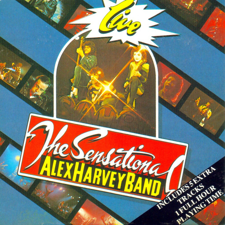 Cartula Frontal de The Sensational Alex Harvey Band - Live