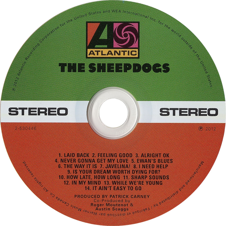 Cartula Cd de The Sheepdogs - The Sheepdogs