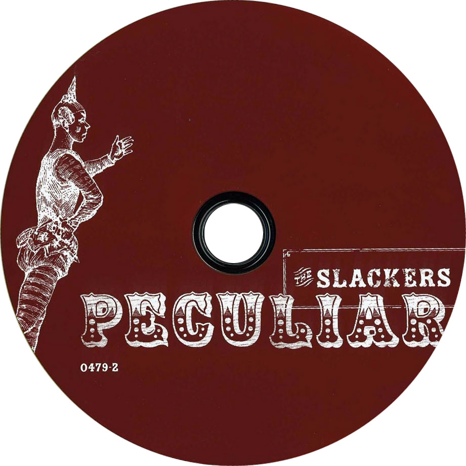 Cartula Cd de The Slackers - Peculiar