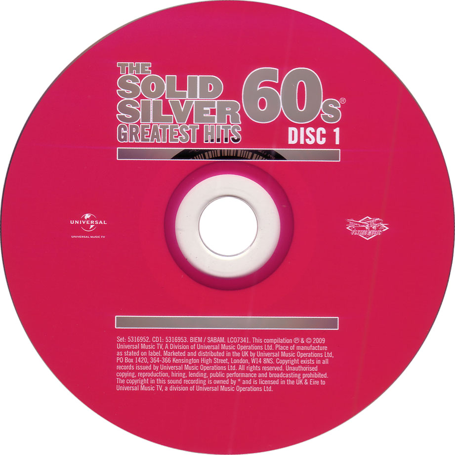 Cartula Cd1 de The Solid Silver 60s Greatest Hits