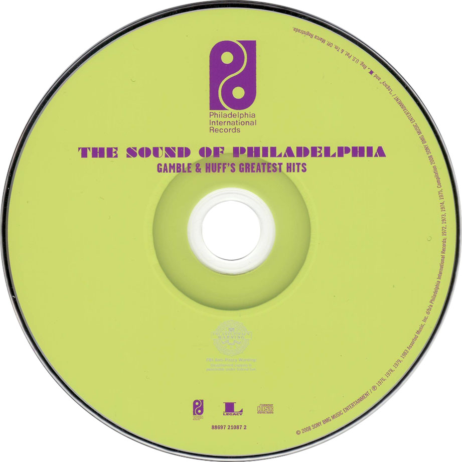 Cartula Cd de The Sound Of Philadelphia: Gamble & Huff's Greatest Hits