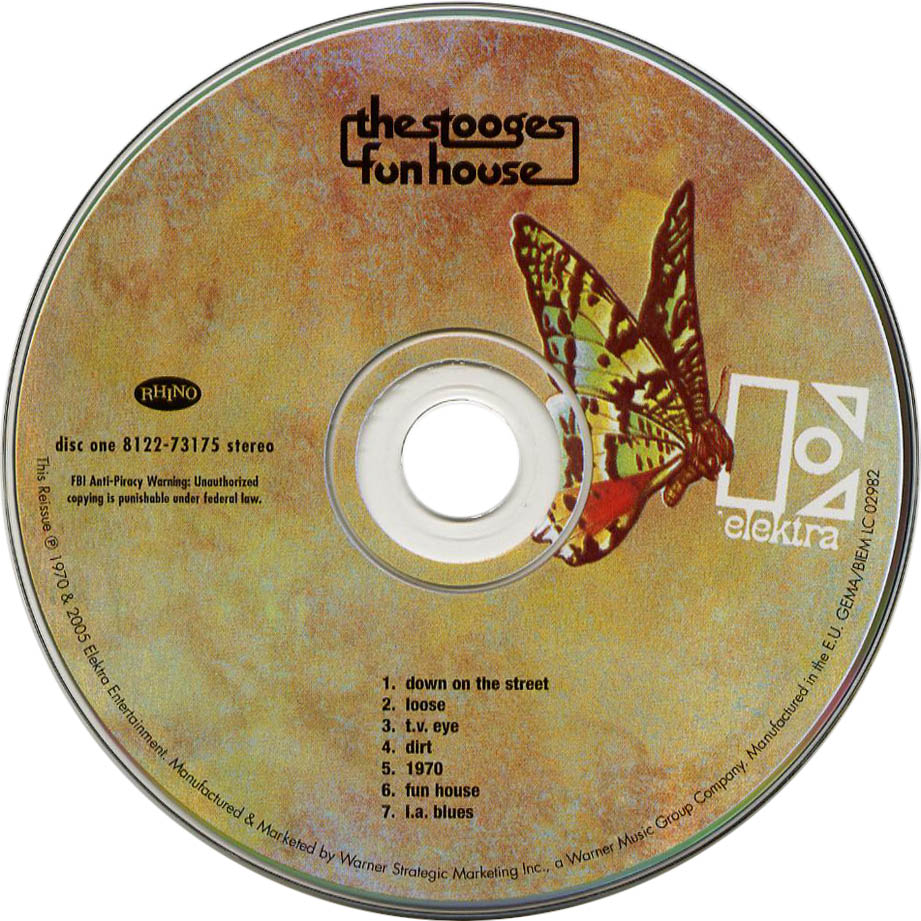 Cartula Cd1 de The Stooges - Fun House