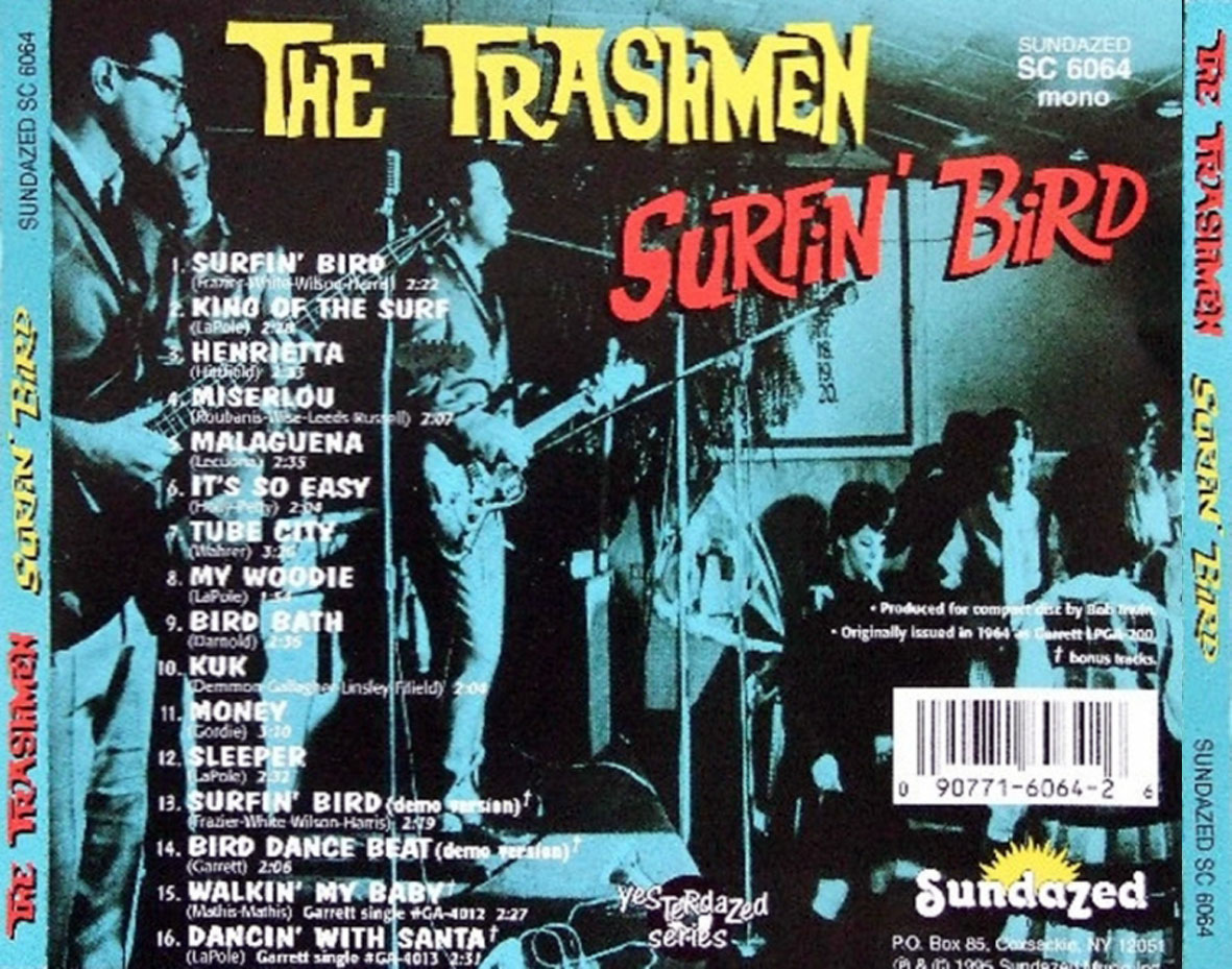 Cartula Trasera de The Trashmen - Surfin' Bird