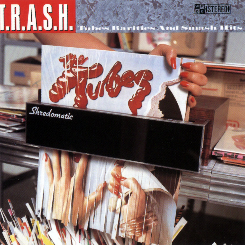 Cartula Frontal de The Tubes - Trash