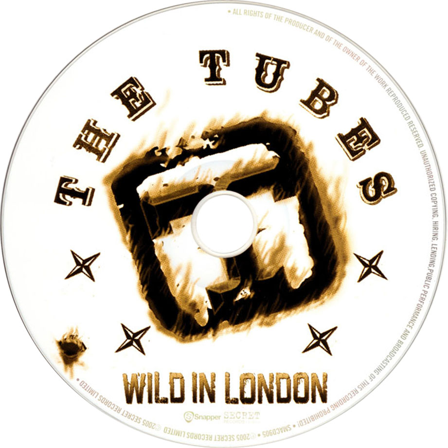 Cartula Cd de The Tubes - Wild In London