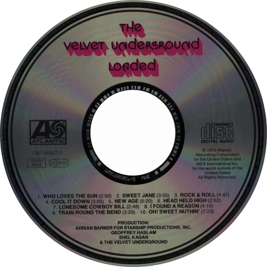 Cartula Cd de The Velvet Underground - Loaded