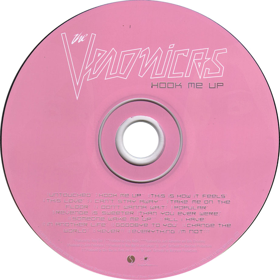 Cartula Cd de The Veronicas - Hook Me Up (15 Canciones)