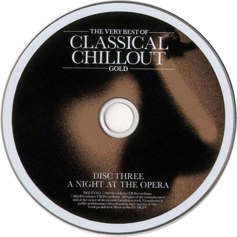 Cartula Cd3 de The Very Best Of Classical Chillout Gold