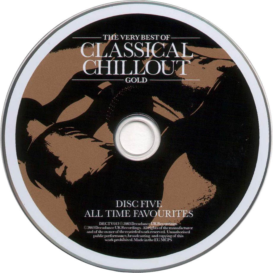 Cartula Cd5 de The Very Best Of Classical Chillout Gold