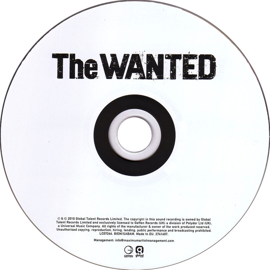 Cartula Cd de The Wanted - The Wanted